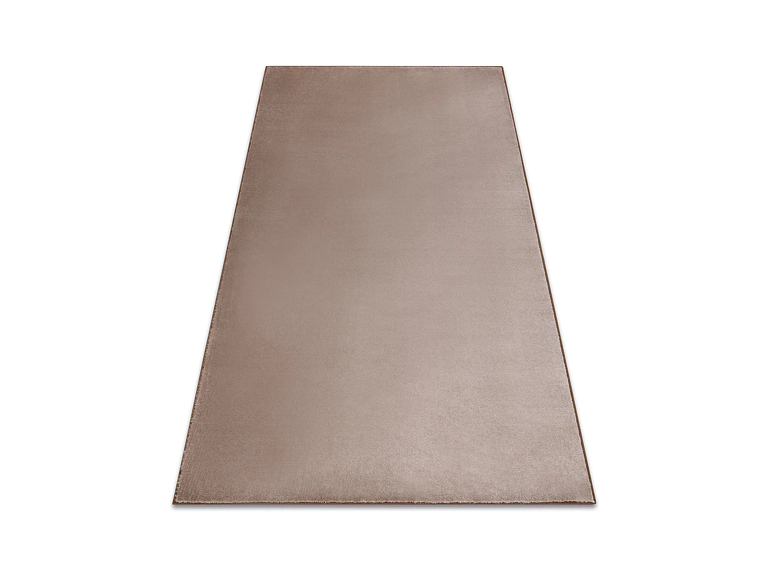Tapis - Moquette SEDUCTION taupe 49 doux, durable, chambre, hôtel 100x150 cm