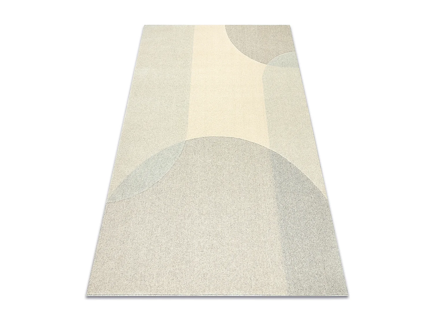 FLUX 461.7.AE120 Wollteppich OSTA - Geometrisch, Strukturell, Loft bei 160x230 cm