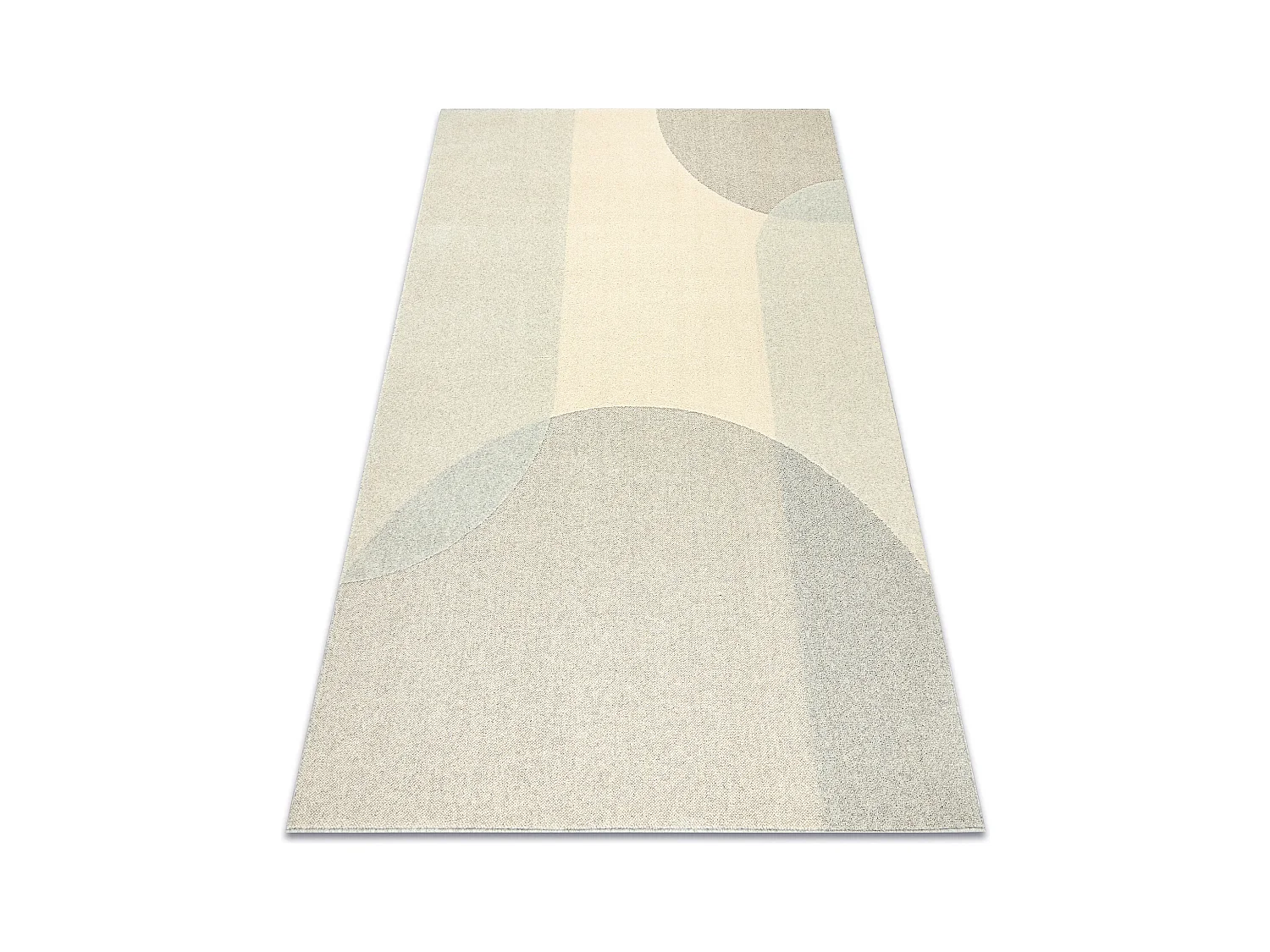 Moquette en laine FLUX 461.7.AE120 OSTA - Géométrique, structurelle, 240x340 cm