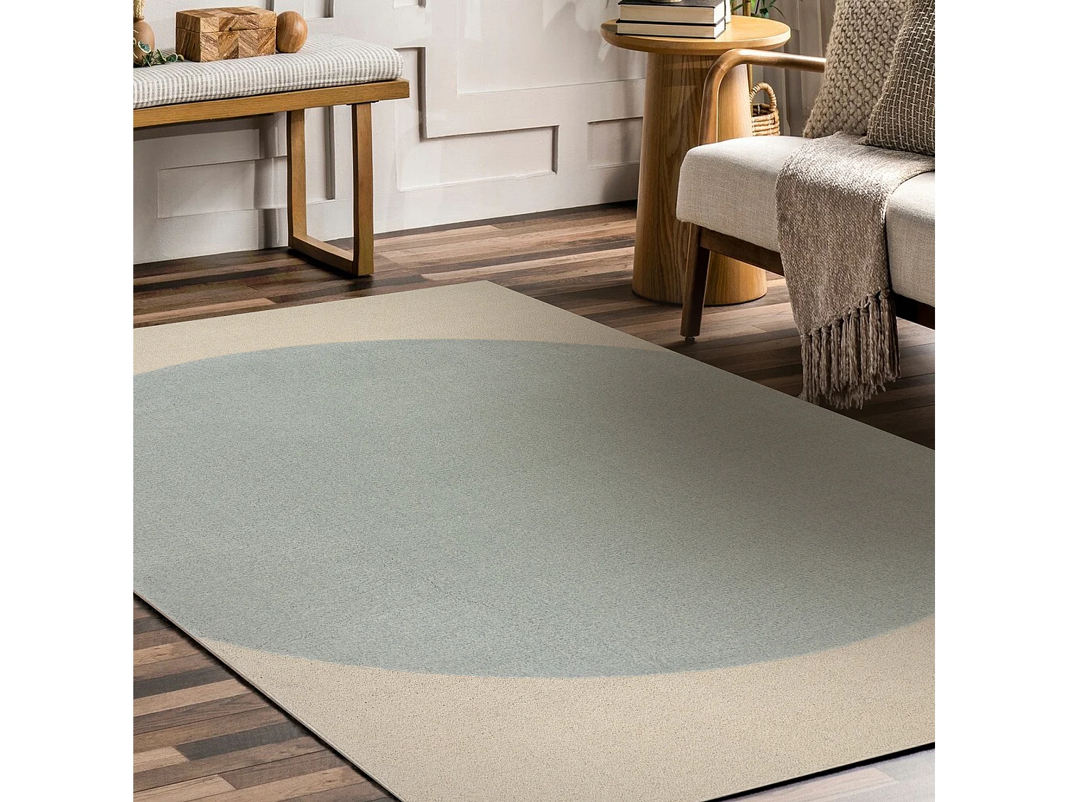 Moquette en laine FLUX 461.10.AE500 OSTA - Géométrique, structurelle 240x340 cm