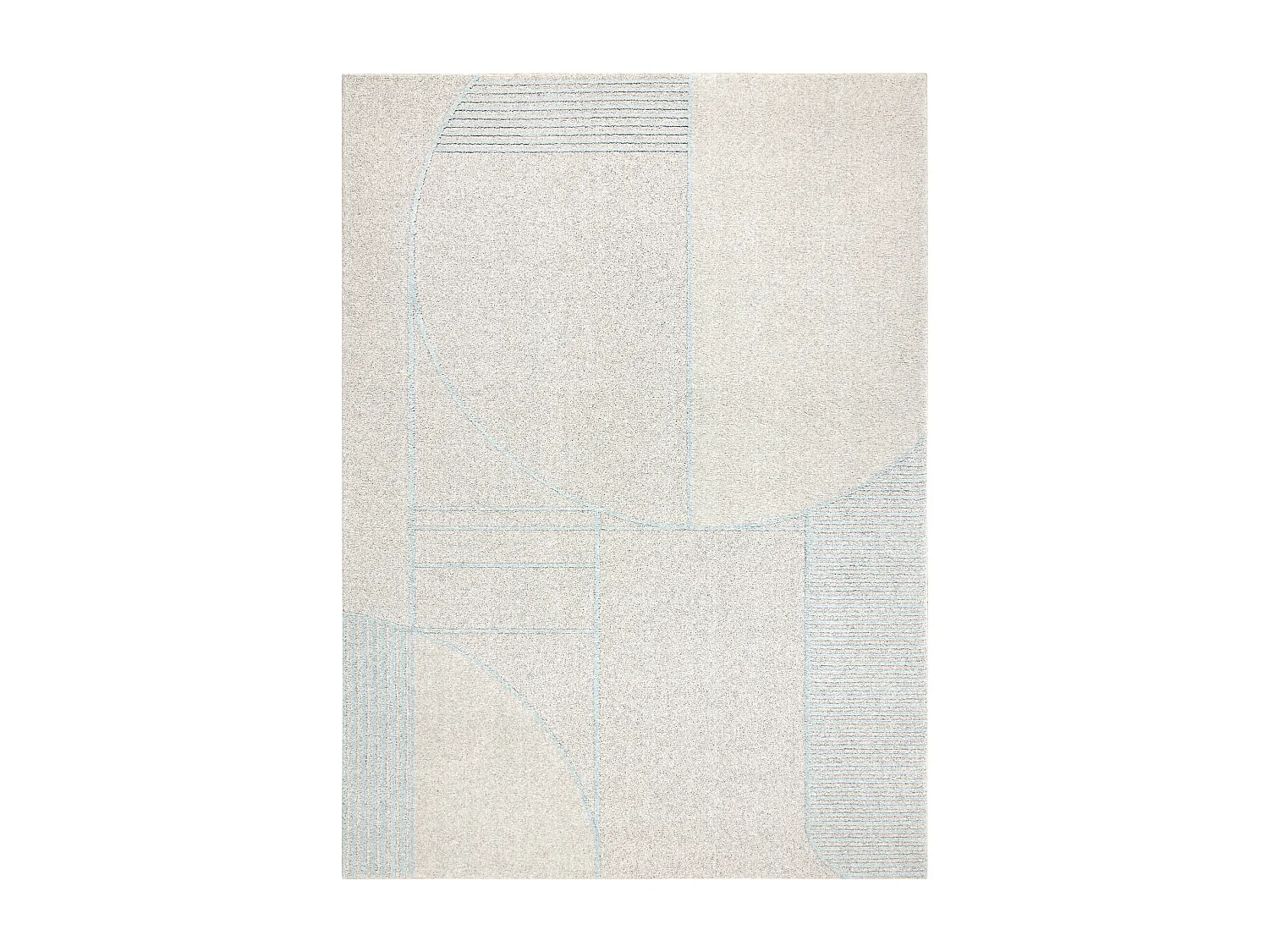 Moquette en laine FLUX 461.14.AE120 OSTA - Géométrique, structurelle 200x300 cm