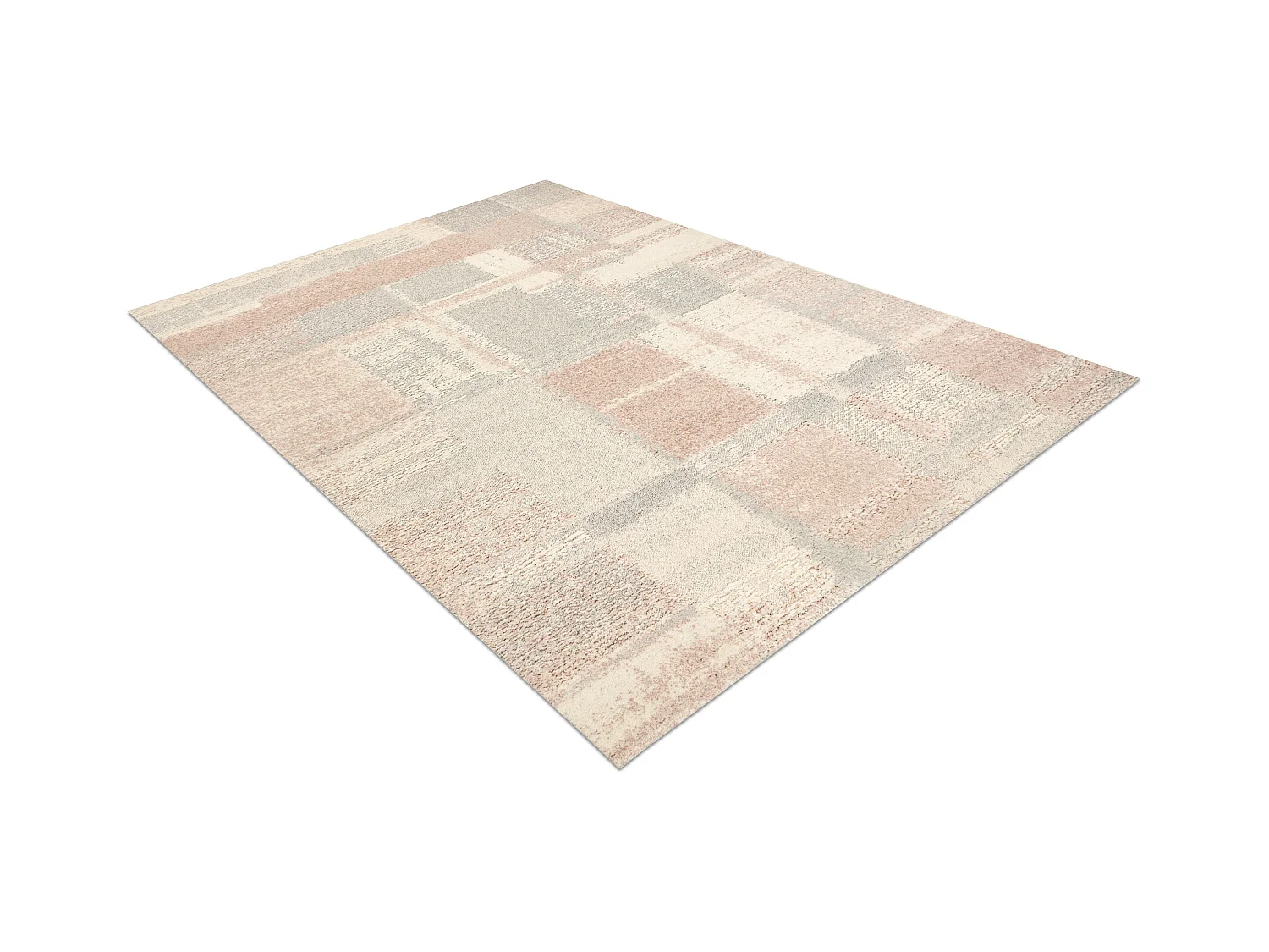 Moquette en laine FLUX 461.43.AE200 OSTA - Géométrique, structurelle 60x120 cm