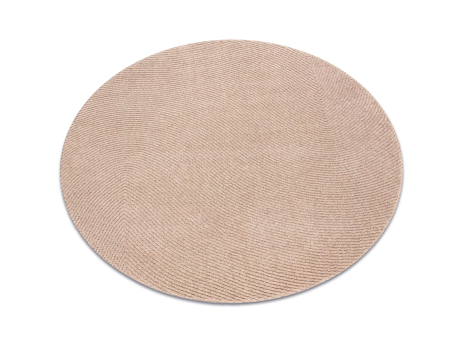 Moquette en laine FLUX cercle 461.68.AE200 OSTA - Géométrique, struc cercle 240 cm