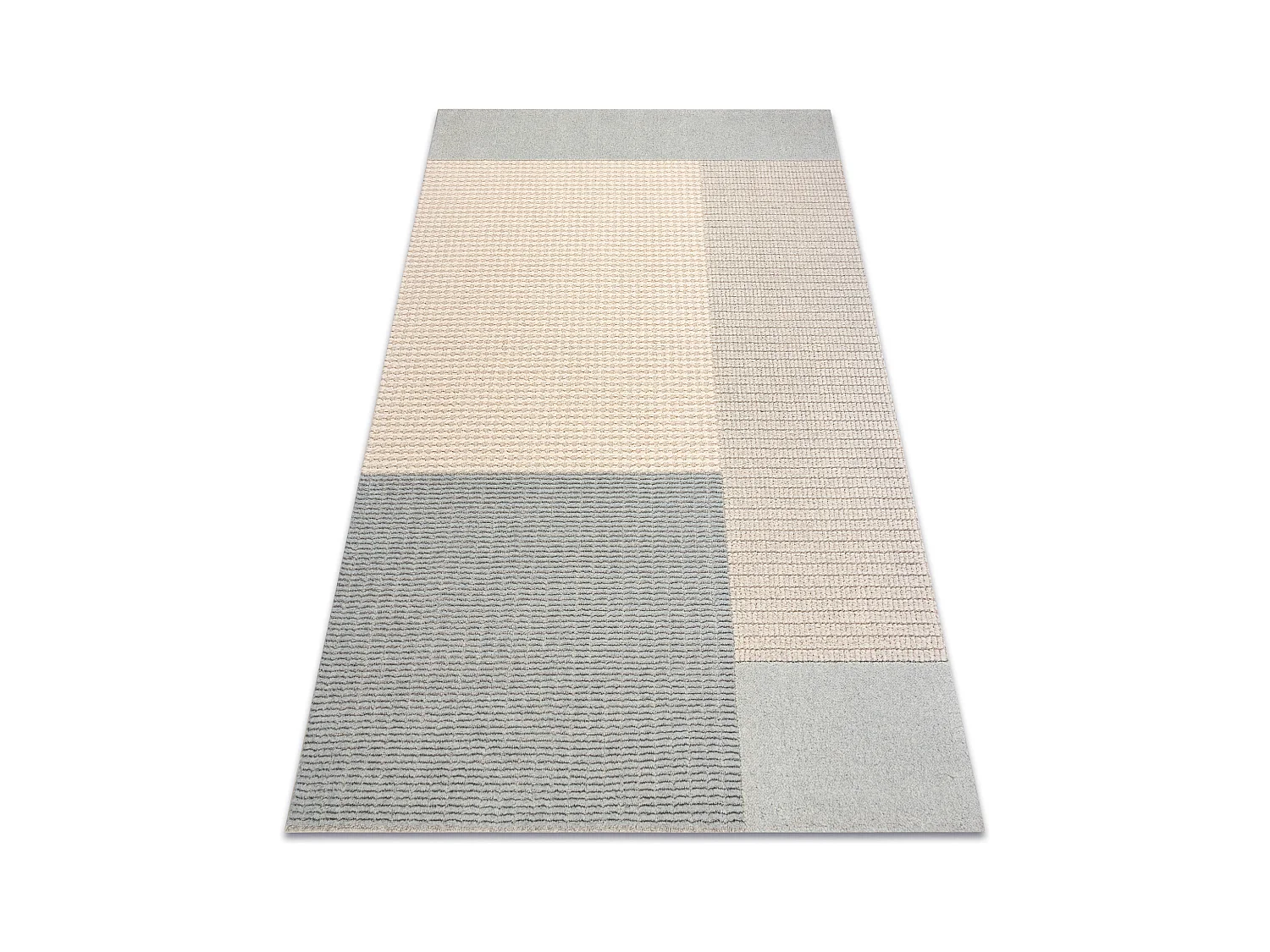 FLUX 461.9.AE500 wollen tapijt OSTA - Geometrisch, structureel, loft b 120x170 cm