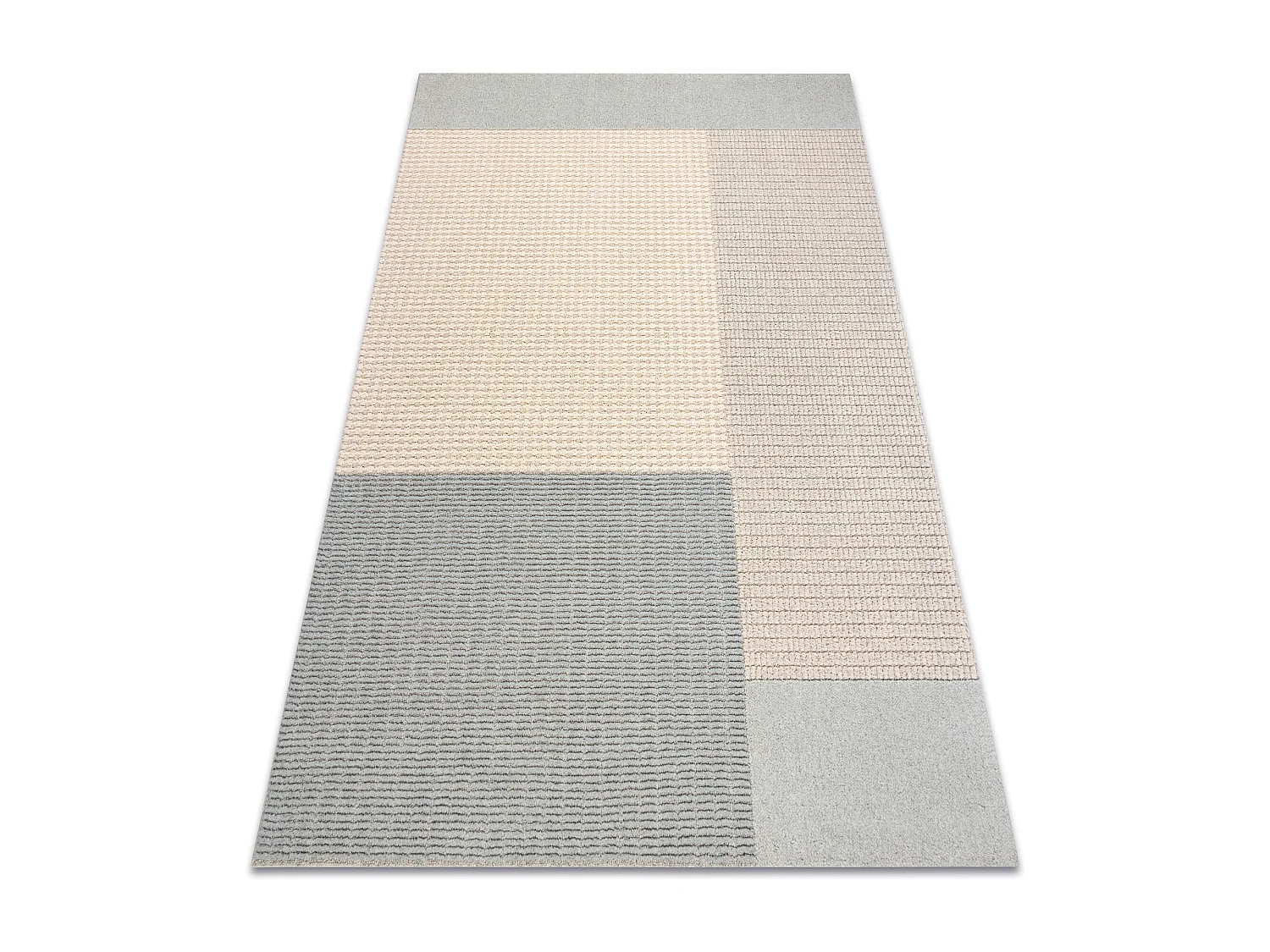 FLUX 461.9.AE500 tappeto in lana OSTA - Geometrico, strutturale, loft  60x120 cm