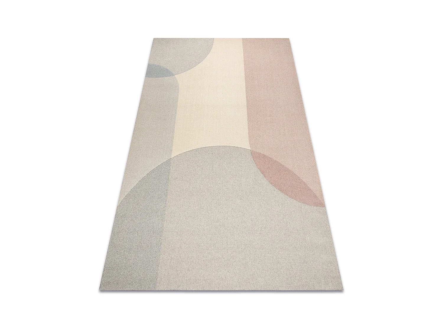 Moquette en laine FLUX 461.7.AE990 OSTA - Géométrique, structurelle, 240x340 cm