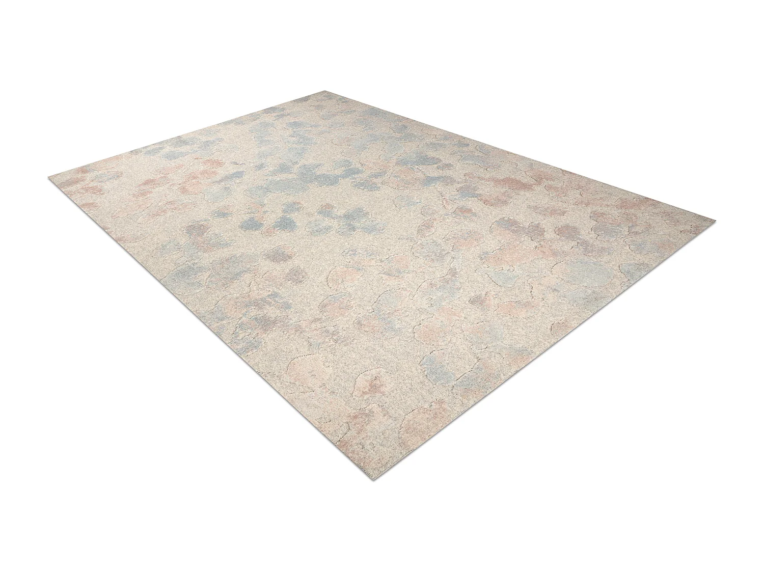 Moquette en laine FLUX 461.60.AE990 OSTA - Abstraction, structurelle,  200x300 cm