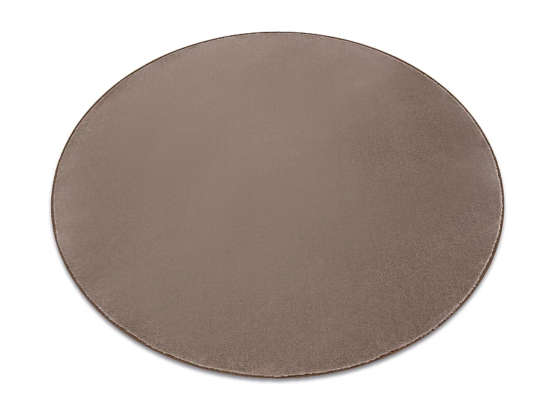 Moqueta SEDUCTION círculo taupe 49 suave, duradero, dormitorio, hotel cercle 150 cm