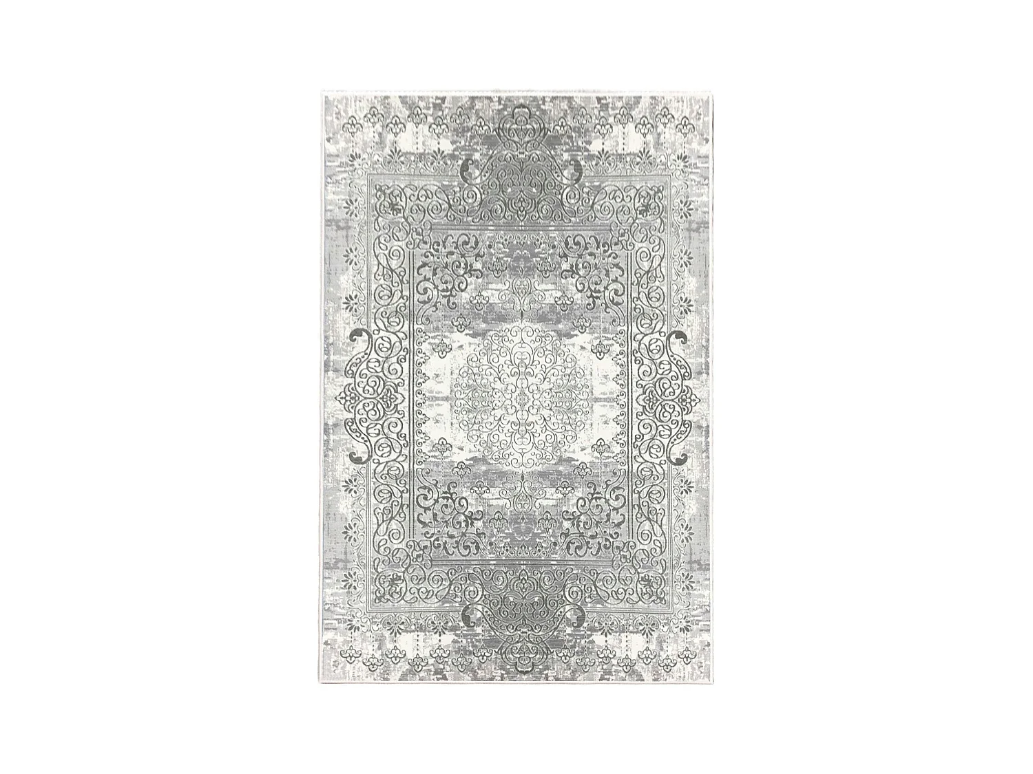 Tapis oriental gris patiné – vintage, 160x230 cm ISTANBUL