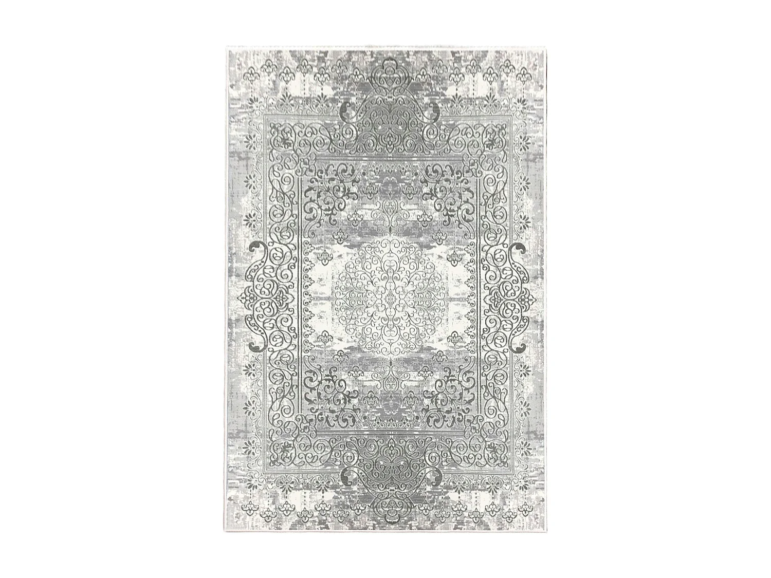 Tapis oriental gris patiné – vintage, 160x230 cm ISTANBUL
