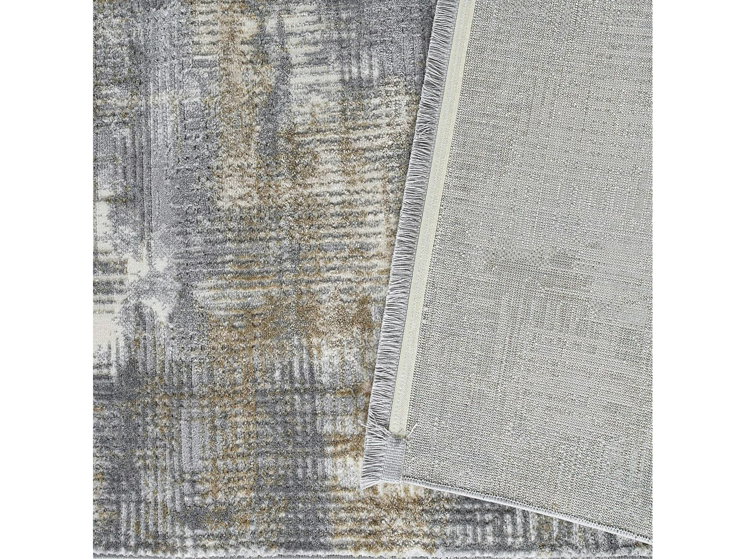 Tapis de salon gris beige – moiré, 160x230 cm ISTANBUL