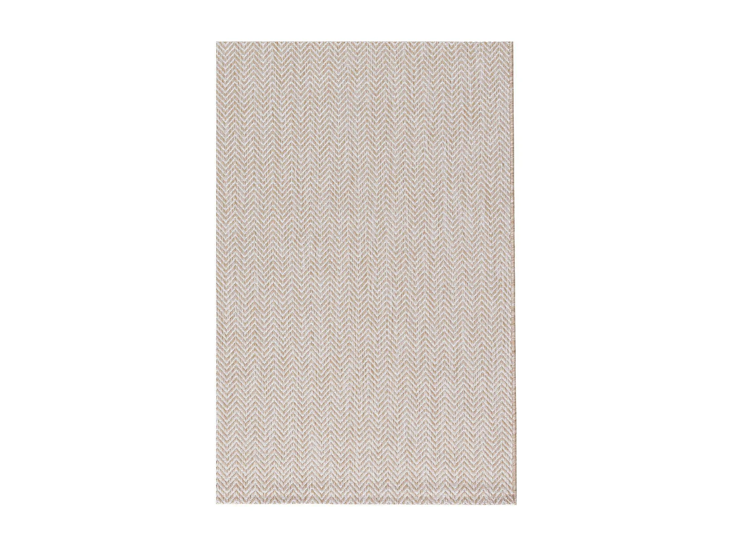 Tapis de salon écru – motif chevron, 200x290 cm ISTANBUL