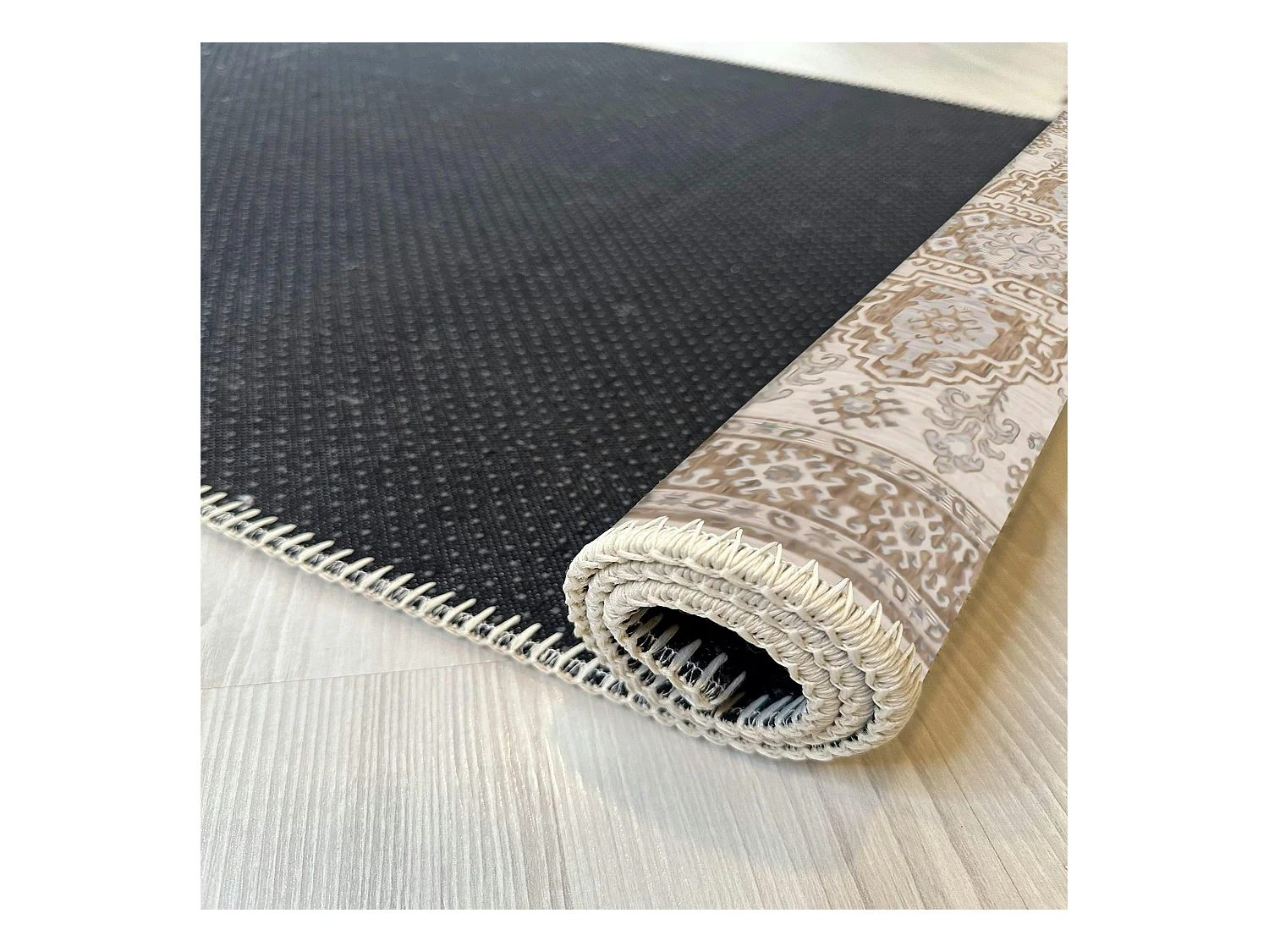 Tapis oriental marron – motifs persans, 160x230 cm ISTANBUL