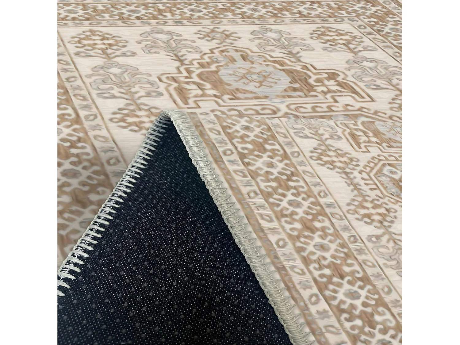 Tapis oriental marron – motifs persans, 160x230 cm ISTANBUL