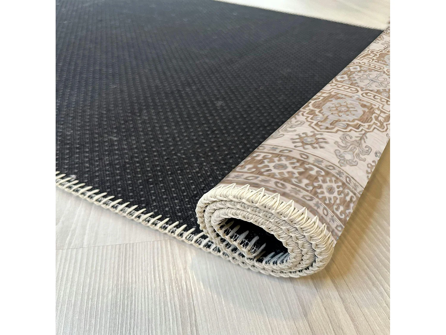 Tapis oriental marron – motifs persans, 160x230 cm ISTANBUL