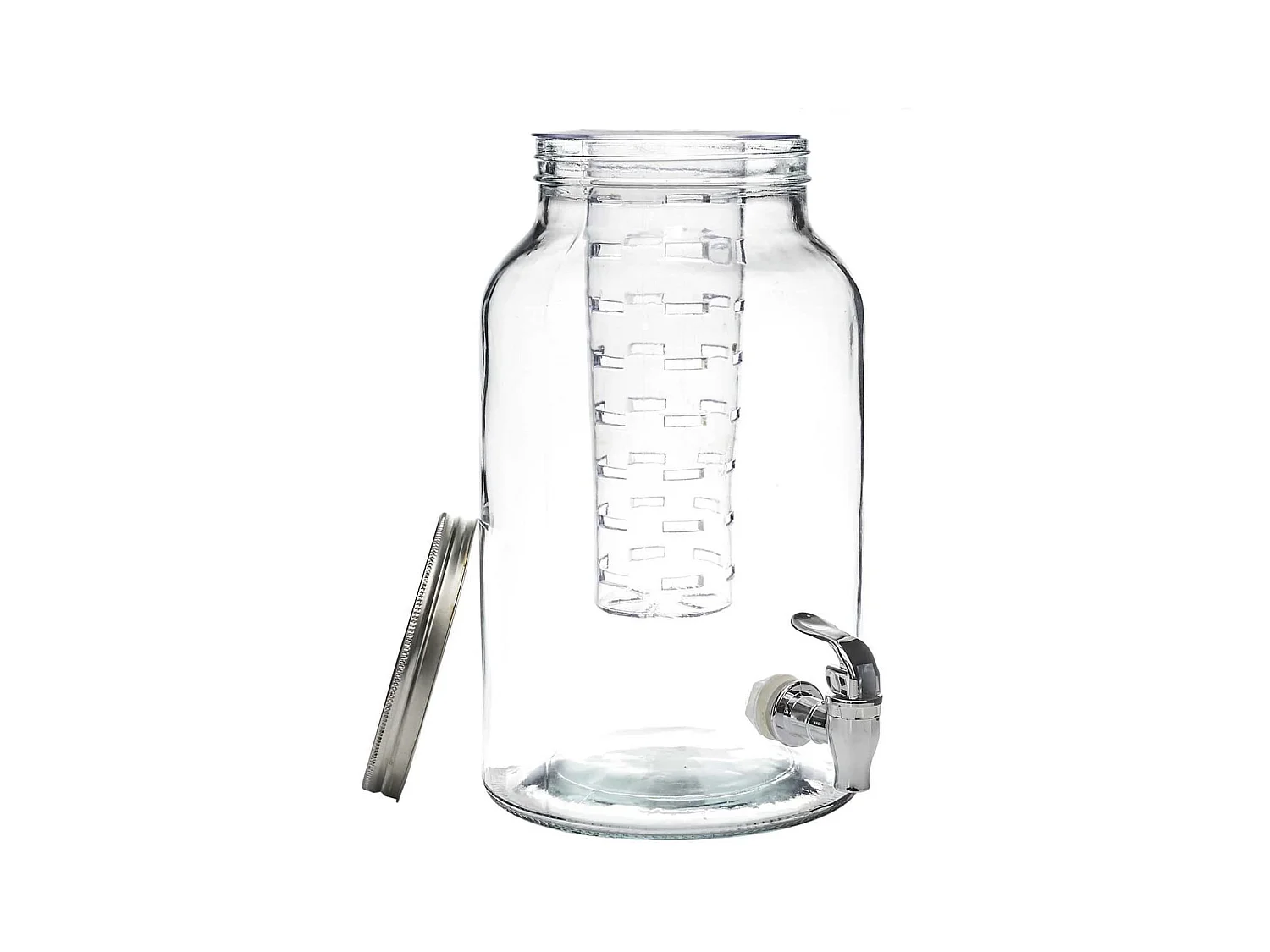 Distributeur à Boisson en Verre 5,5L avec Infuseur et Robinet - SHIN