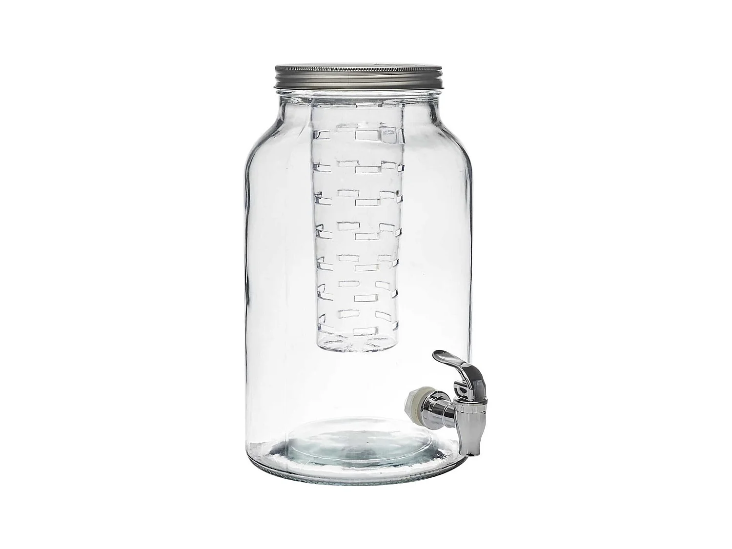 Distributeur à Boisson en Verre 5,5L avec Infuseur et Robinet