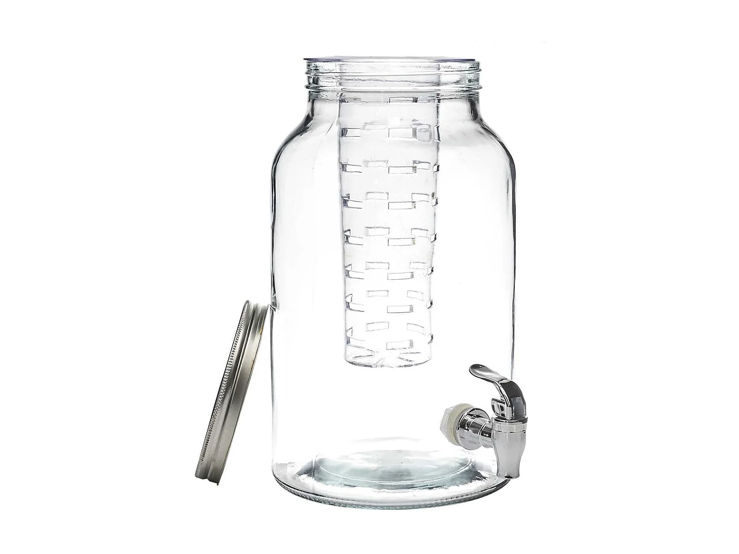 Distributeur à Boisson en Verre 5,5L avec Infuseur et Robinet - SHIN