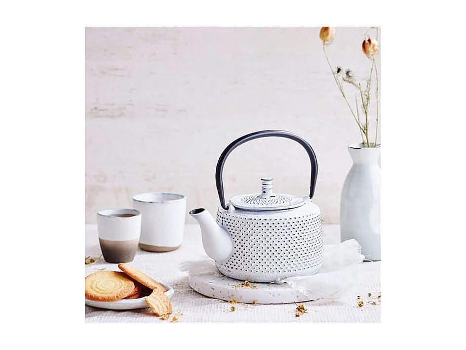 Théière Fonte Blanche Jito 0.8L Induction BEKA - 16409314