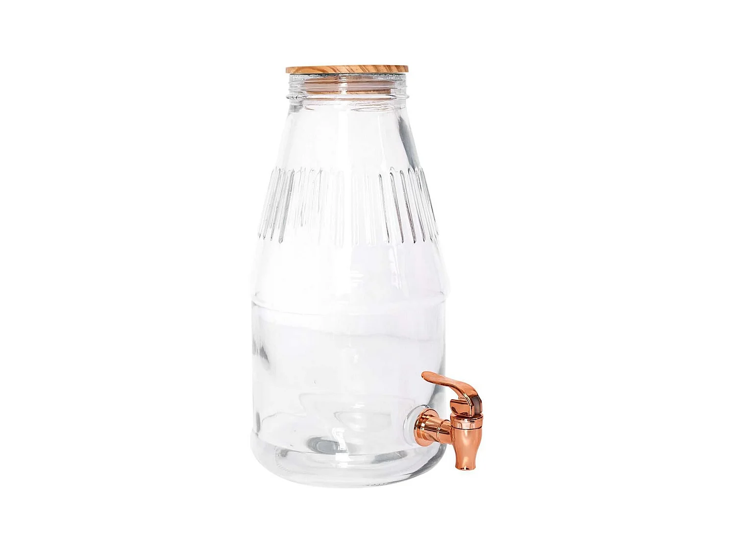 Distributeur Boisson avec Robinet 3,8 L - Fontaine à Eau et Cocktail - Bol à Punch - Fontaine pour Limonades - MIGOV