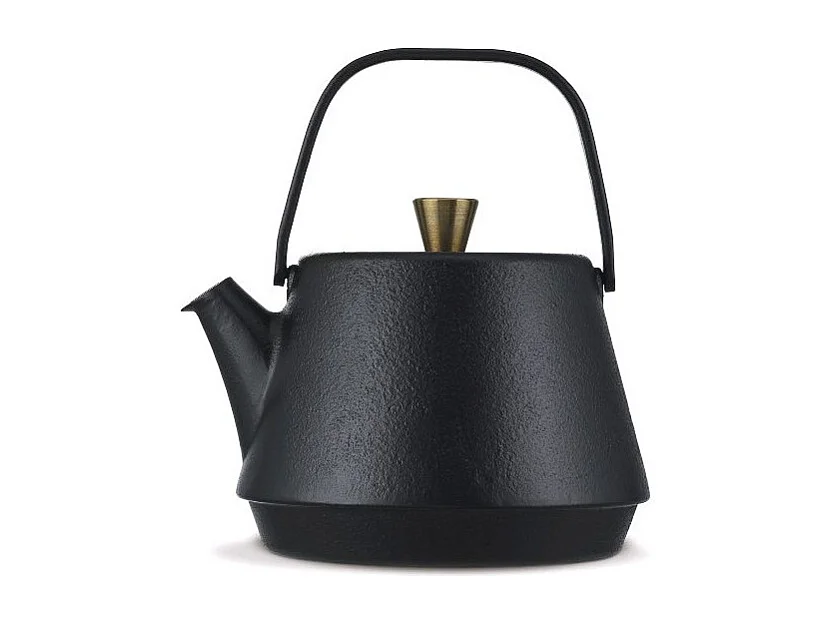 Gusseiserne Teekanne Saga 1,2L Induktion Beka - Schwarzes Japanisches Design mit Teesieb Inklusive