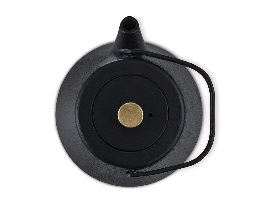 Gusseiserne Teekanne Saga 1,2L Induktion Beka - Schwarzes Japanisches Design mit Teesieb Inklusive