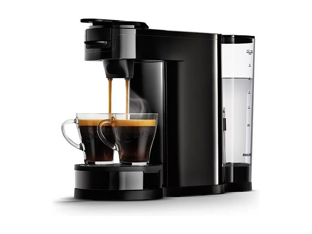 Machine a café dosette - PHILIPS - SENSEO SWITCH HD6592/65 - Noir intense