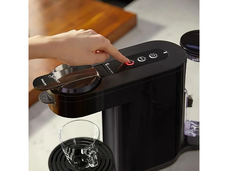 Machine a café dosette - PHILIPS - SENSEO SWITCH HD6592/65 - Noir intense