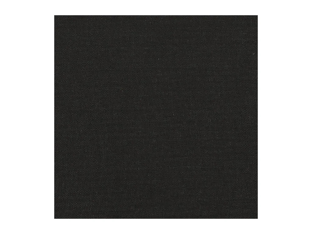 Basile-Olivier  Reposapiés de tela negro 78x56x32 cm