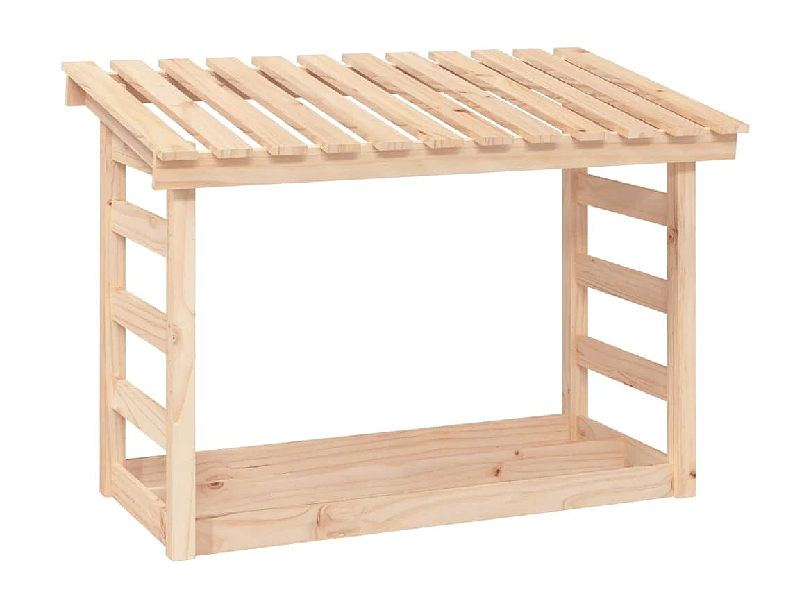 Xarlen  Haardhoutrek 108x64,5x78 cm massief grenenhout