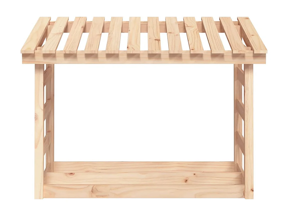 Xarlen  Haardhoutrek 108x64,5x78 cm massief grenenhout