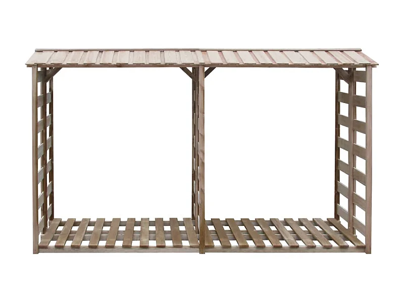 Novi  Brennholz-Lagerschuppen 300x90x176 cm Kiefernholz Imprägniert