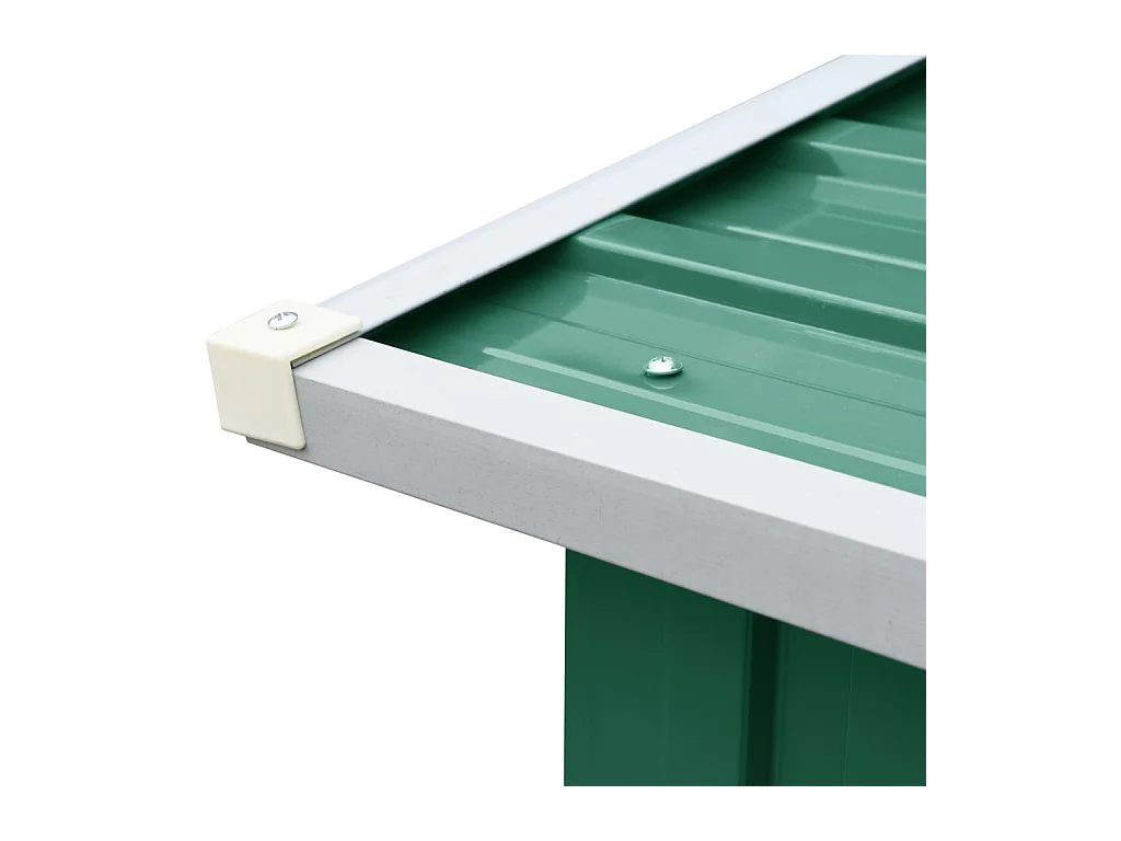 Grydel  Brennholzlager Verzinkter Stahl 330 x 92 x 153 cm Grün