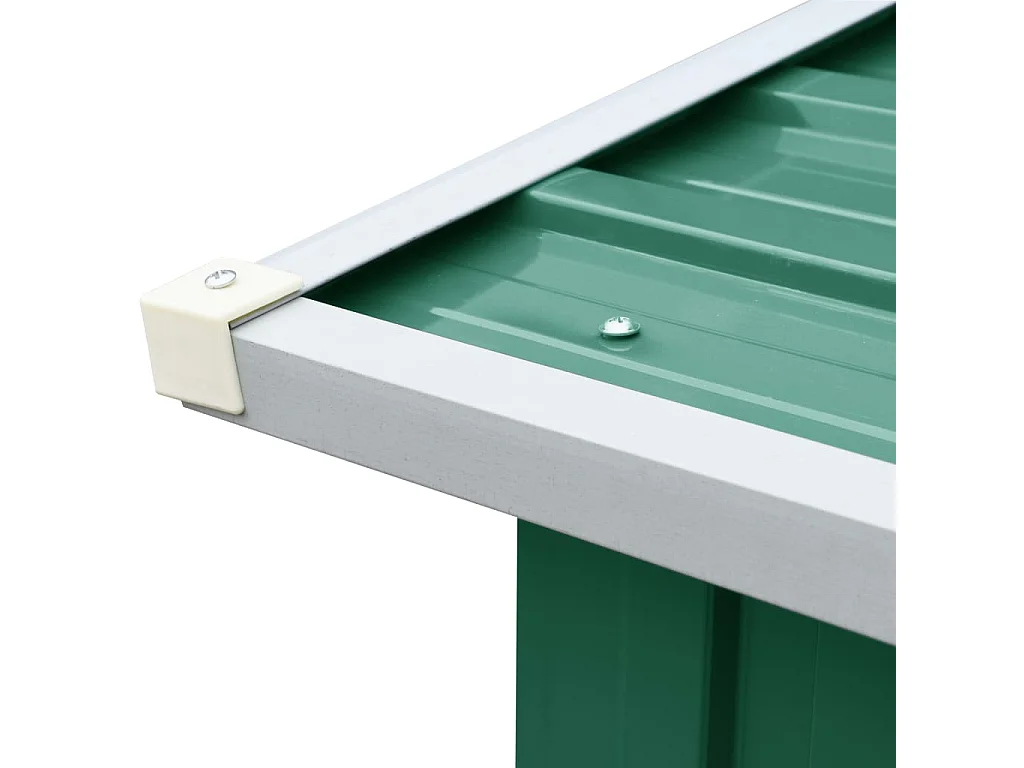 Grydel  Brennholzlager Verzinkter Stahl 330 x 92 x 153 cm Grün