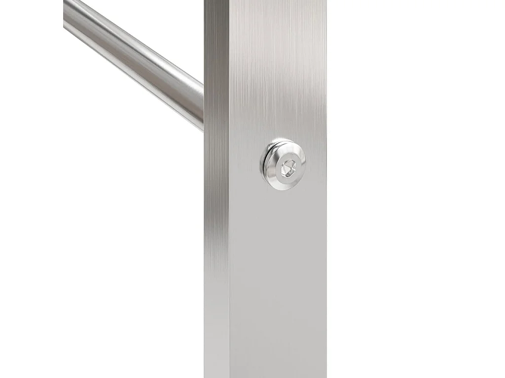 Nichelino  Portalegna 110x28x312 cm in Acciaio Inossidabile