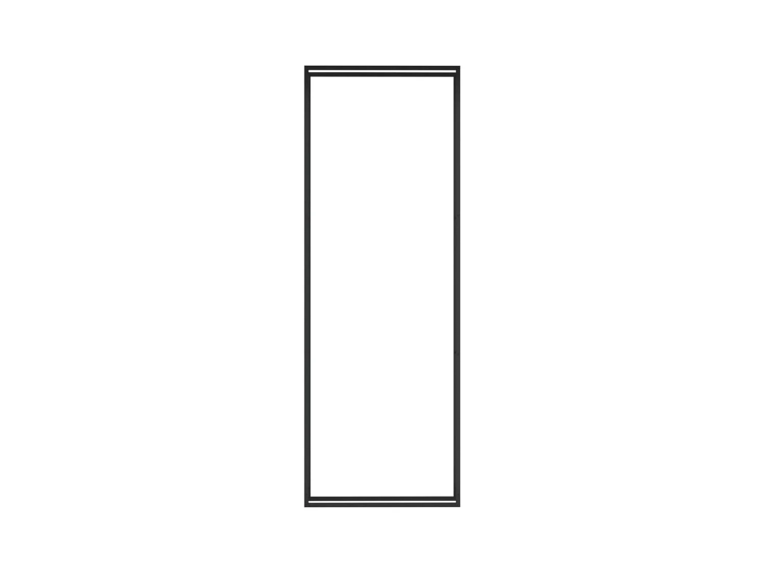 Nichelino  Portant de bois de chauffage Noir mat 110x28x312 cm Acier