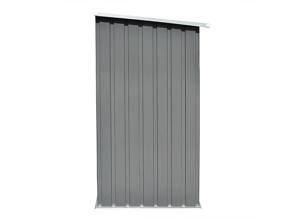 Riley  Brennholzlager Verzinkter Stahl 163 x 83 x 154 cm Grau