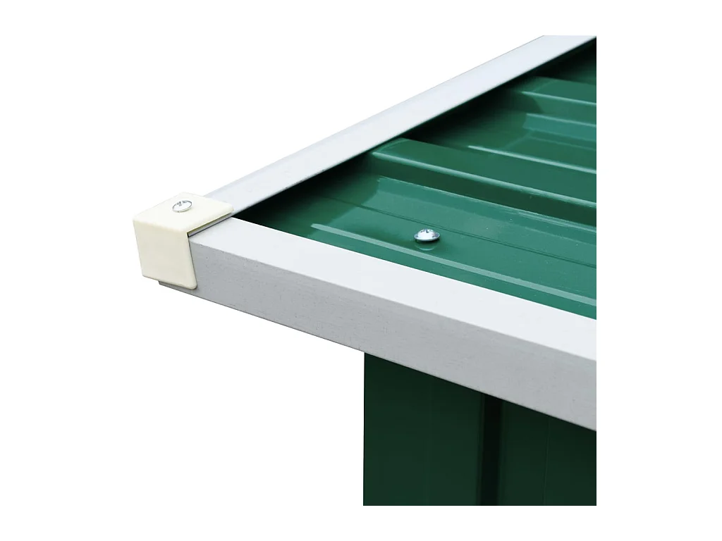 Fedde  Brennholzlager Verzinkter Stahl 172x91x154 cm Grün