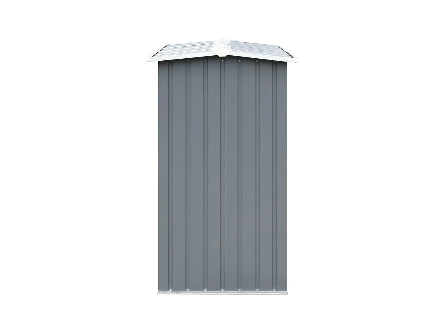 Grydel  Brennholzlager aus verzinktem Stahl 330 x 92 x 153 cm Grau