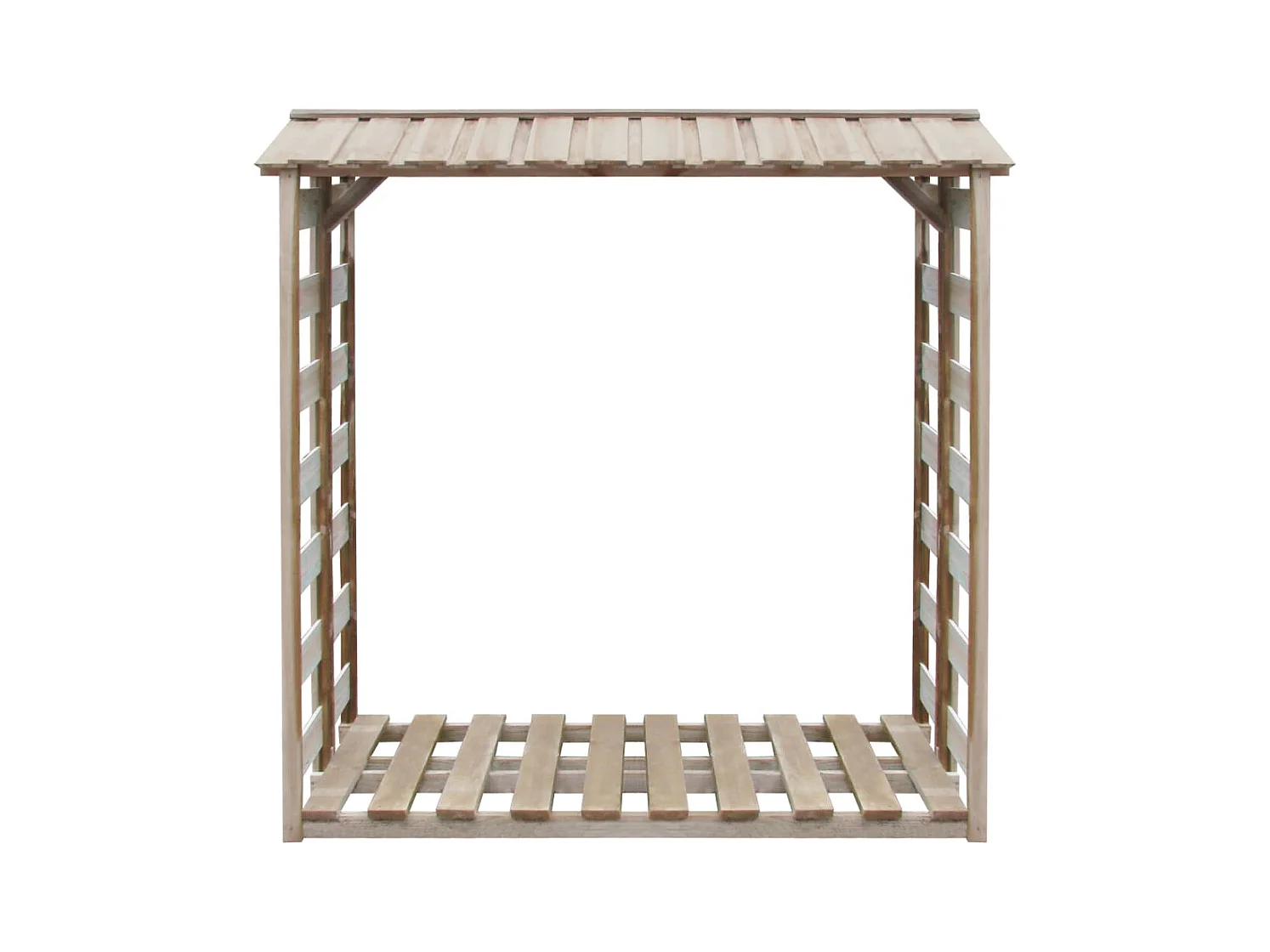 Novi  Abri de stockage à bois de chauffage 150x90x176 cm Pin imprégné