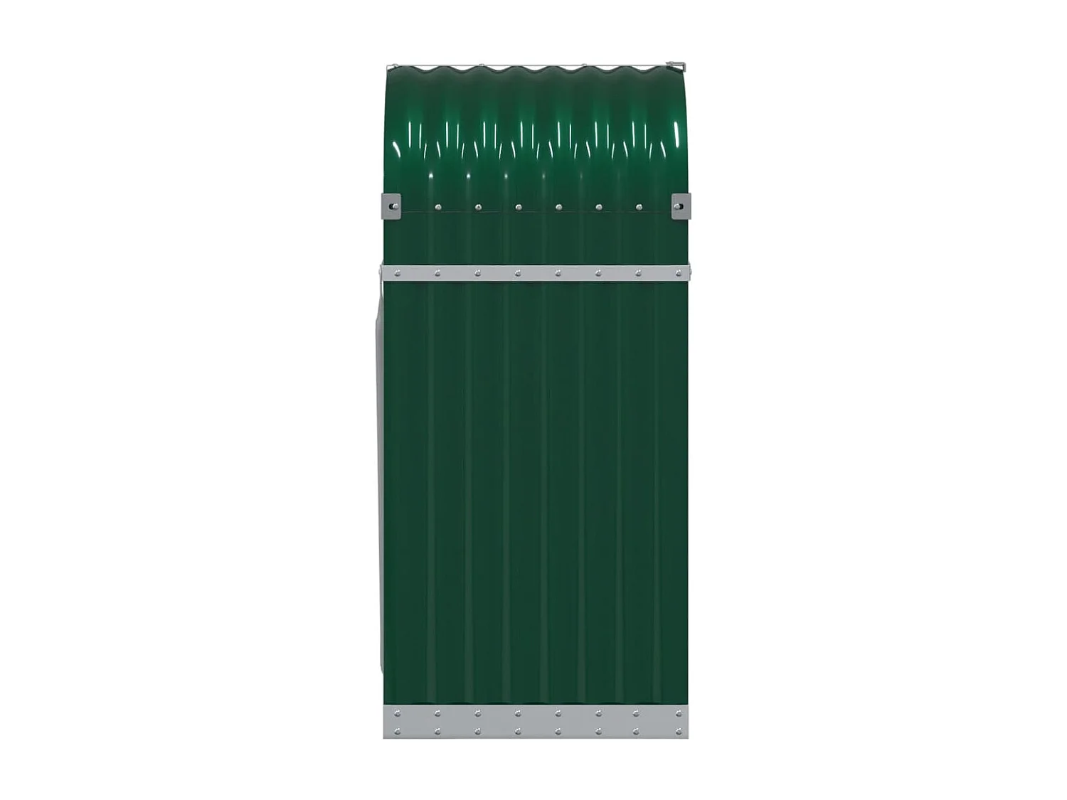 Jilles  Kaminholzunterstand Grün 40x45x100 cm Verzinkter Stahl