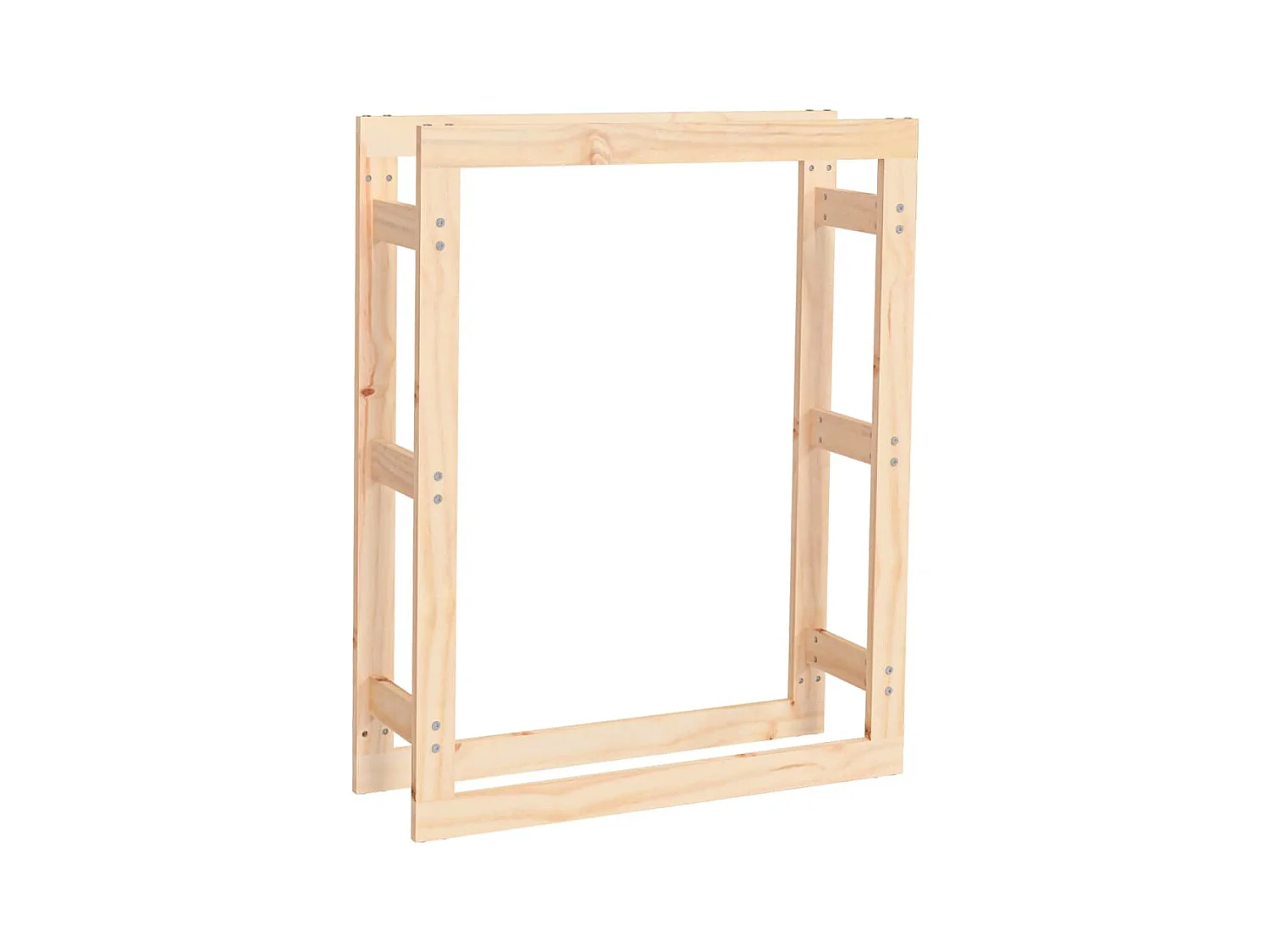 Riemst  Support pour bois de chauffage 80x25x100 cm Bois de pin massif