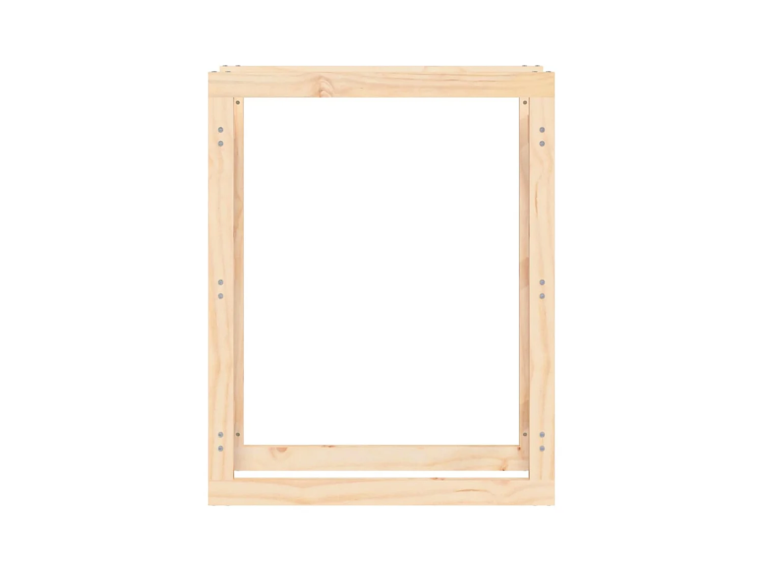 Riemst  Support pour bois de chauffage 80x25x100 cm Bois de pin massif