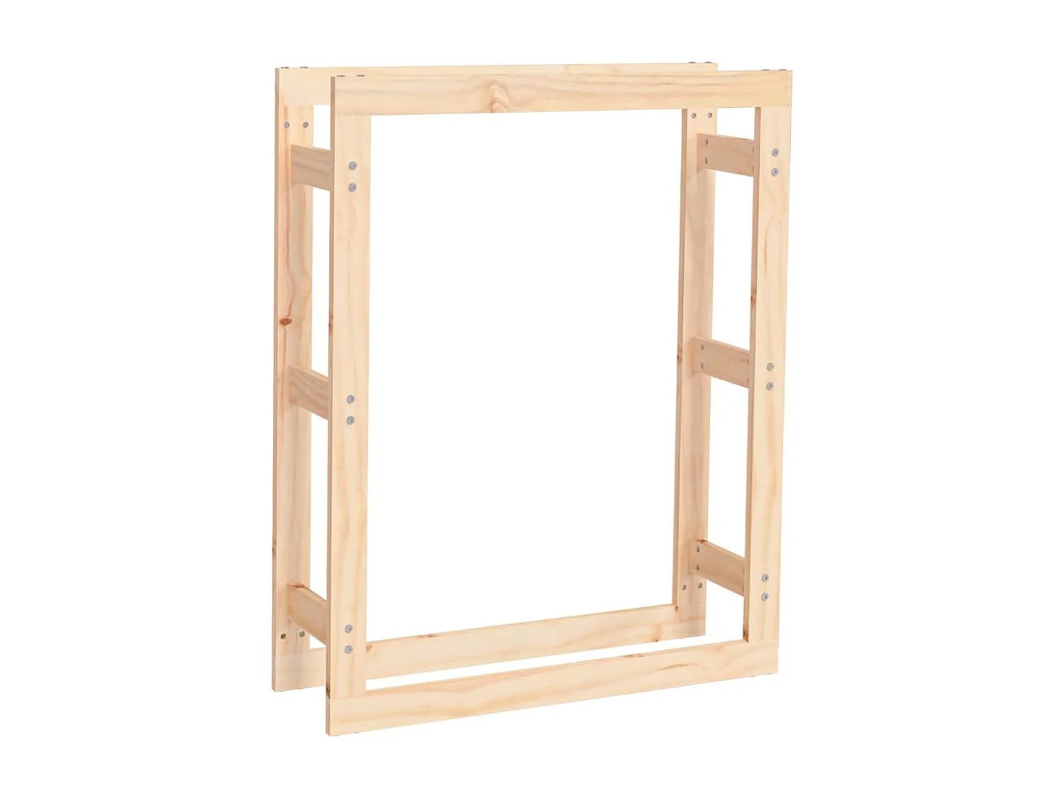 Riemst  Support pour bois de chauffage 80x25x100 cm Bois de pin massif