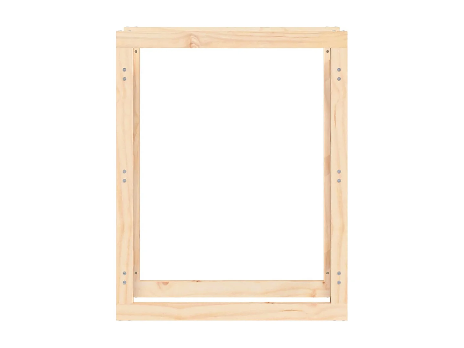 Riemst  Support pour bois de chauffage 80x25x100 cm Bois de pin massif