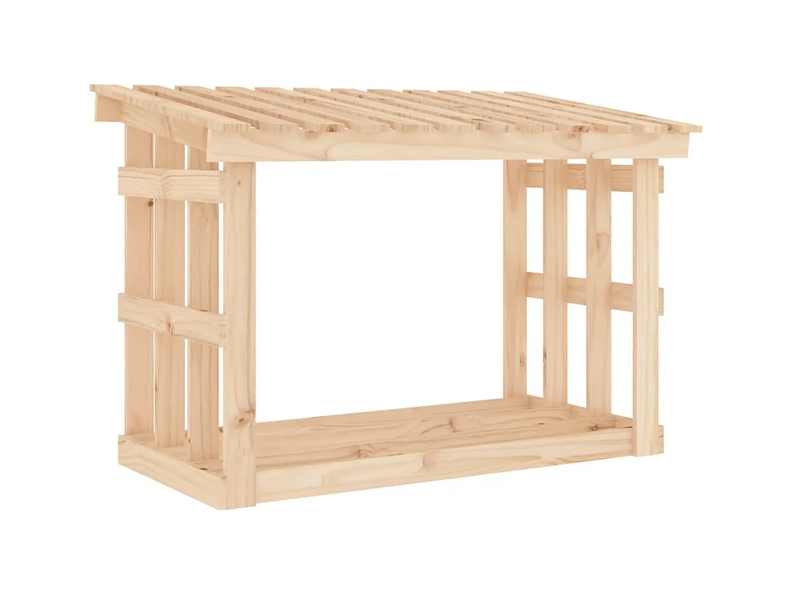 Giarre  Haardhoutrek 108x64,5x77 cm massief grenenhout wit