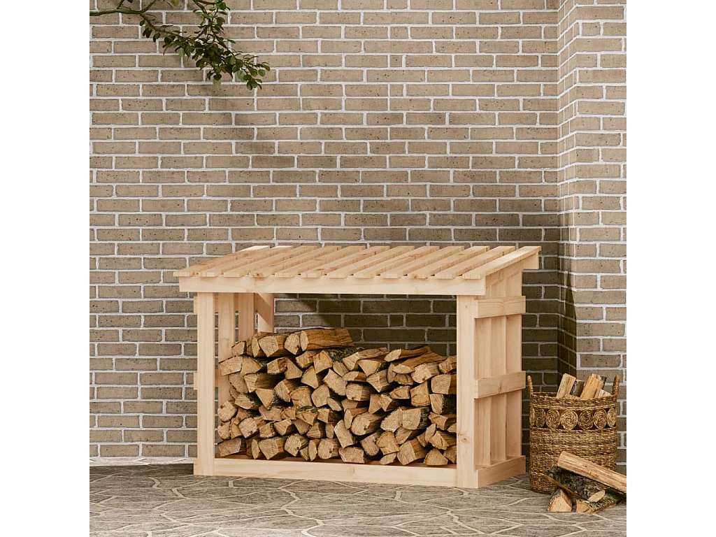 Giarre  Haardhoutrek 108x64,5x77 cm massief grenenhout wit