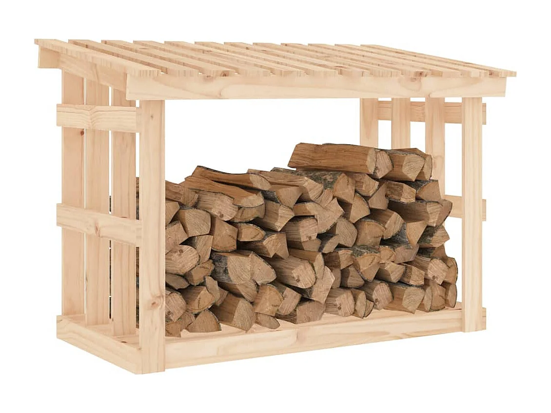 Giarre  Haardhoutrek 108x64,5x77 cm massief grenenhout wit