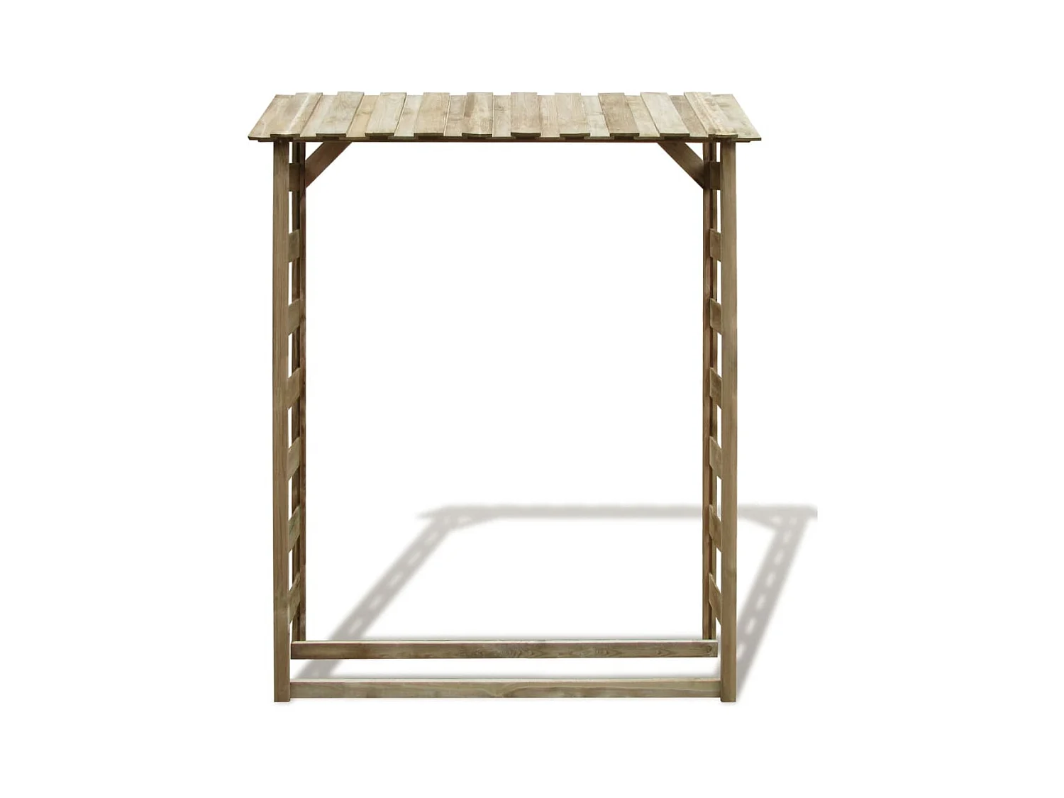 Sophie-Pascale  Abri de stockage du bois de chauffage 150x44x176 cm Pin imprégné