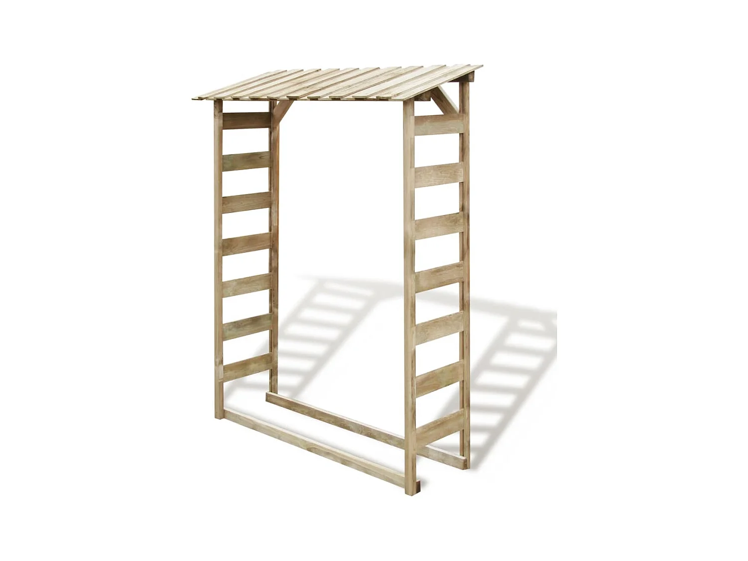 Sophie-Pascale  Abri de stockage du bois de chauffage 150x44x176 cm Pin imprégné